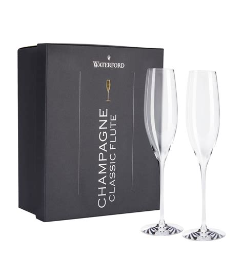 Waterford Elegance Champagne Flute Set Of 2 Harrods Uk