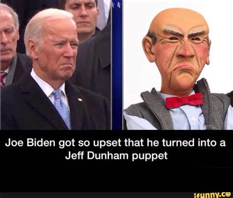 Joe Biden Got So Upset That He Turned Into A Jeff Dunham