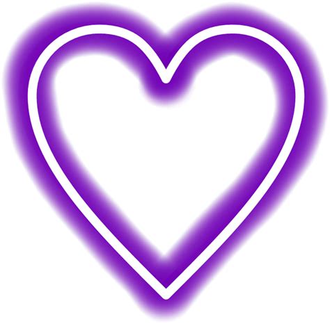 Download Neon Transparent Purple Heart Public Health Priorities For