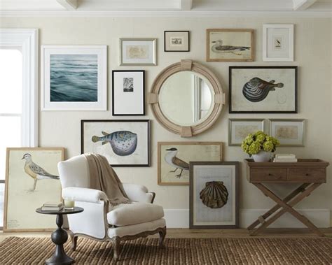 Decorate and create art for any space in your home with these videos, tips and ideas from hgtv. Everything Coastal....: A Beach Art Galley Wall