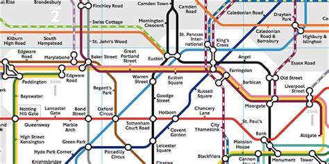 Mapa Londres Metro Mapa
