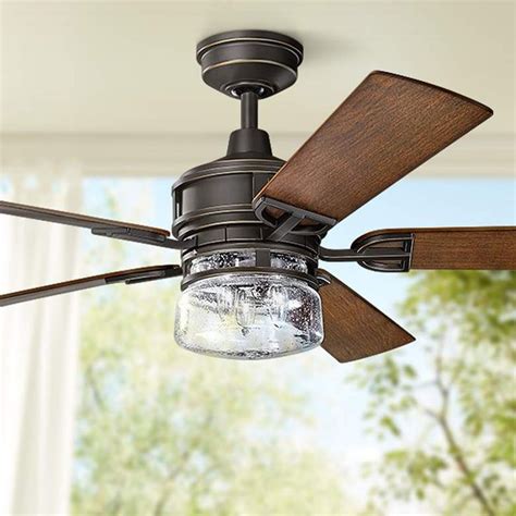 Coordinating porch ceiling fans have an led light kit and are available in 52 or 60 wide. 60" Kichler Lyndon Patio Olde Bronze Outdoor Ceiling Fan ...