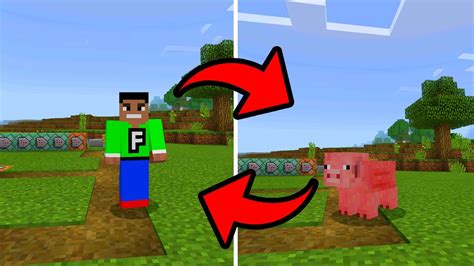 How To Morph Into Any Mob In Minecraft Pocket Editon Command Block