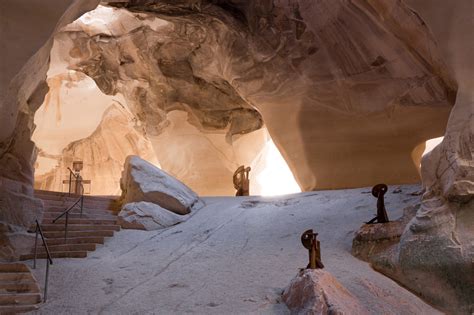Ancient Caves In Israel Find New Life As A Socially Distanced Art