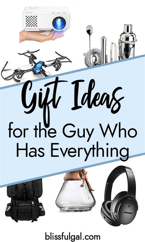 Maybe you would like to learn more about one of these? Gift ideas for the guy who has everything. This gift guide ...