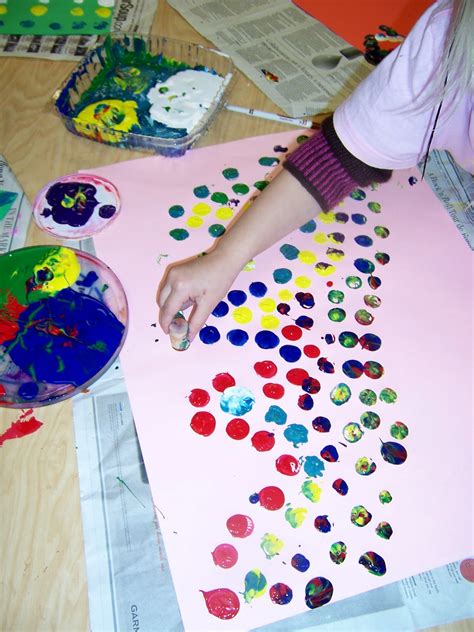 Art And Ideas That Grow Polka Dot Painting