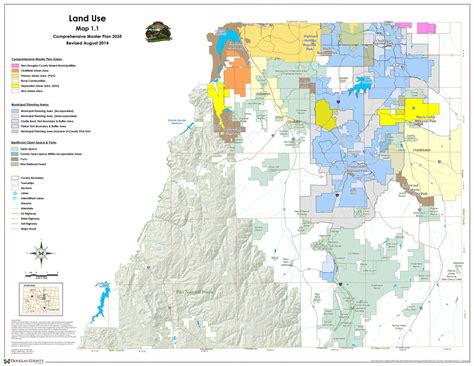 Map Douglas County Colorado Map Of West