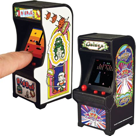 Set Dig Dug And Galaga Handheld Classic Mini Arcade Game Cabinets
