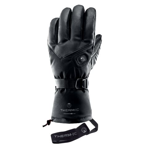 Therm Ic Heated Ski Gloves Powerglove Ic 1300 Black For Men