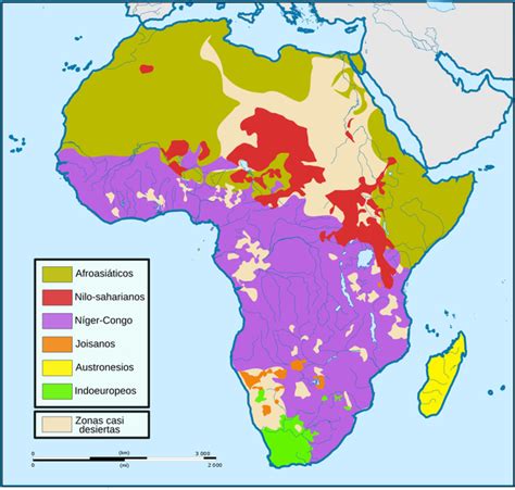 Mapa De Etnias Africanas