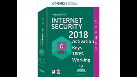 Kaspersky Internet Security 2018 With Key 100 Working Installation