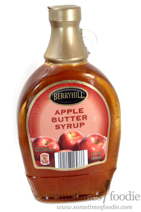 Sometimes Foodie Apple Butter Syrup Aldi