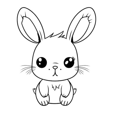 Premium Vector Cute Little Bunny Cartoon Vector Illustration Graphic