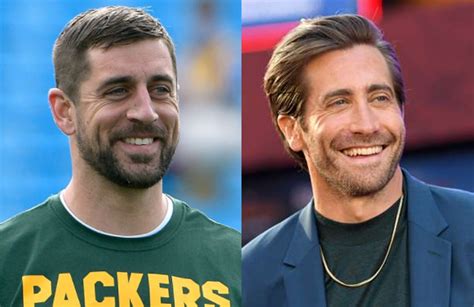 Always Thought Aaron Rodgers Looked Like Jake Gyllenhaal S Brother R Tcbs