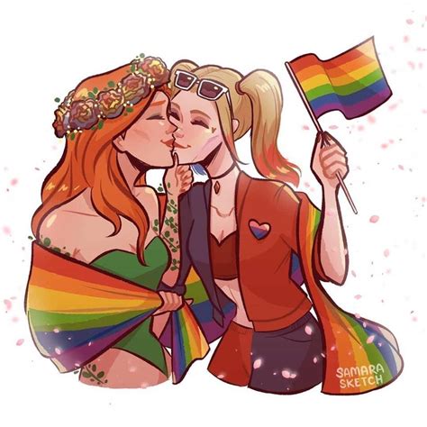 Art Gay Lesbian Art Cute Lesbian Couples Lesbian Pride Lesbian Love Lgbtq Pride Harley