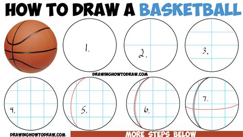 Https://techalive.net/draw/how To Draw A Basketball Video