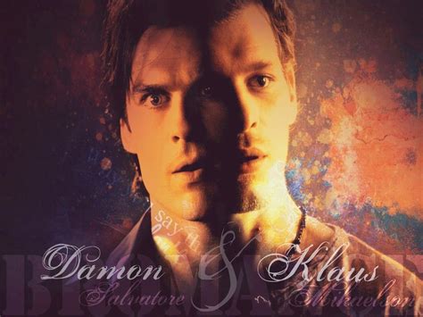 Klaus And Damon The Vampire Diaries Tv Show Fan Art 33417152 Fanpop