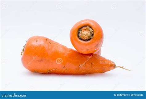 Two Carrot Stock Photo Image Of Nutrition Fresh Vitamin 58409090