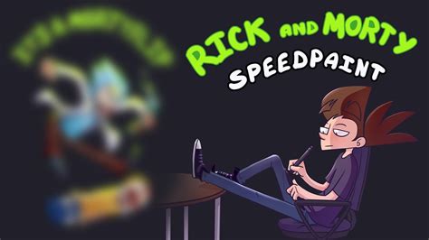 Rick And Morty Speedpaint Youtube