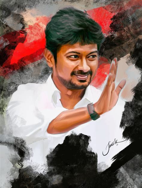 Artstation Hbd Actor And Producer Udhayanidhi Stalin Painting 2022