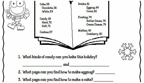 holiday worksheet for 5th grade