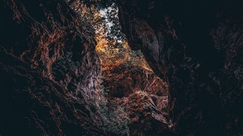 Download Wallpaper 3840x2160 Cave Rocks Gorge Mountains Nature 4k