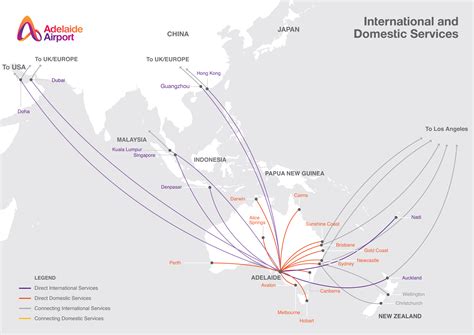 Need a Quick look at Flight Routes From Adelaide | Adelaide Airport