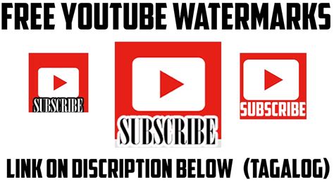 Free Youtube Watermarks How To Put Video Watermarks On Your Youtube