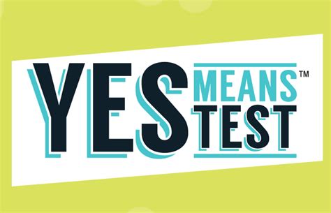 Yes Means Test™ Campaign Ncsd