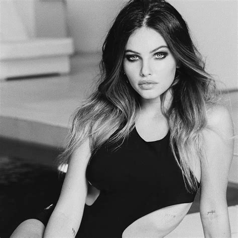 Imagen Etiquetada Con Skinny Black And White Brunette Thylane Blondeau Celebrity Star