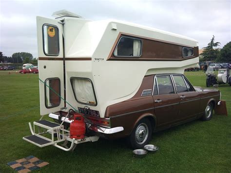 How Cool Is This Ginetta Car Camper It Is Built Off A 1970s Ford