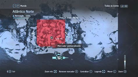 Assassins Creed Rogue Localização De Todas As Relíquias Templárias