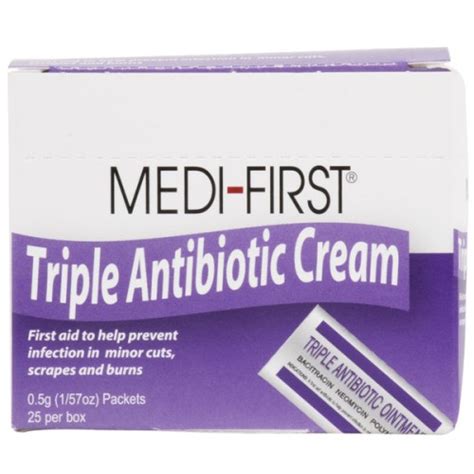 Triple Antibiotic Ointment Packets Compare To Neosporin® Olsen Safety