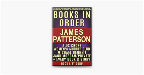 ‎james Patterson Books In Order Alex Cross Series Womens Murder Club