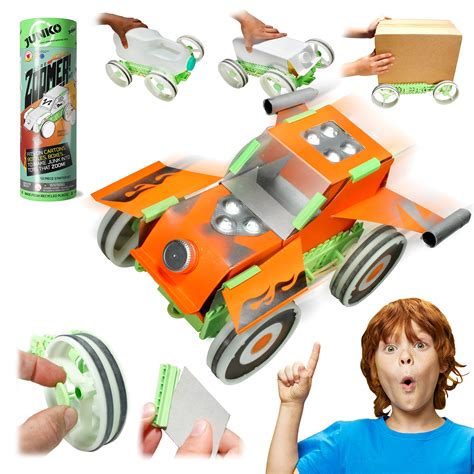 Buy Junkocore Zoomer Toy Car Kit Make Your Own Toy Car Out Of