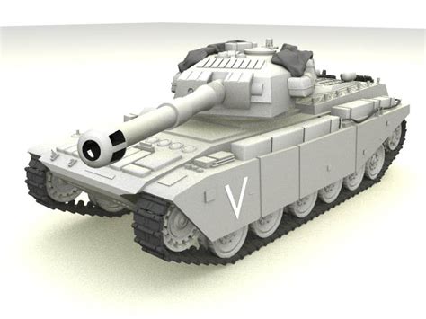 3d Model Centurion Tank