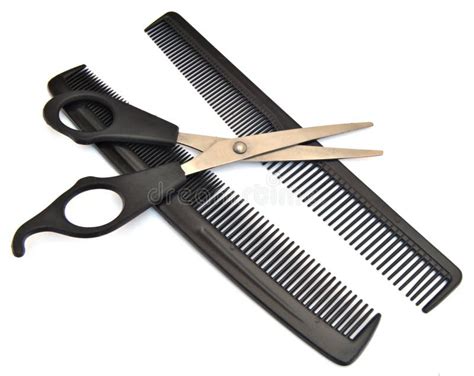 Scissors Over Comb Haircut Stock Photo Image Of Pattern 21997336