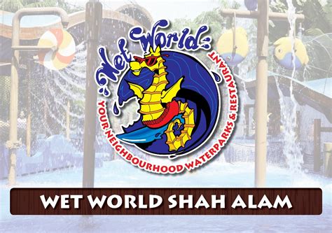 The colorful wet world is situated on the banks of the shah alam lake and was opened in 1995. Buy Tickets - Wet World Shah Alam: Fun in the sun at Wet ...