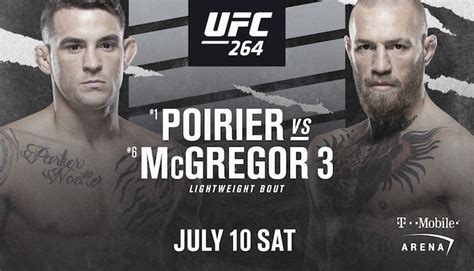 Ufc 264 full fight video: Conor McGregor vs. Dustin Poirier 3 "The Man In The Arena ...