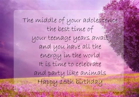 Happy 15th Birthday Images Wishes Quotes And Messages In 2021 Happy