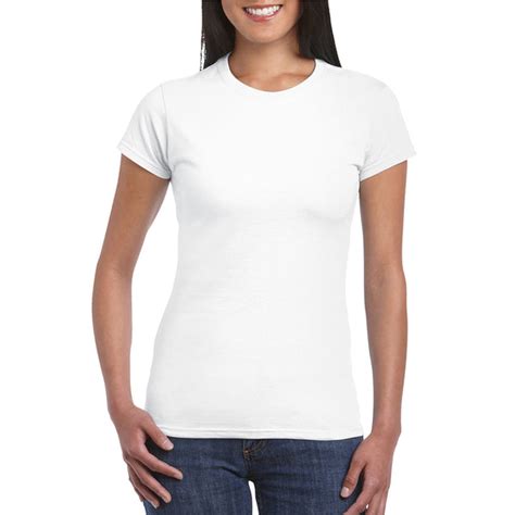 T Shirt Dama Gildan 64000l Softstyle T Shirts Interamerica Sa