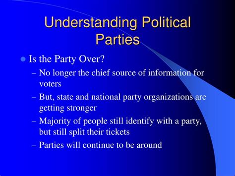 Ppt Political Parties Powerpoint Presentation Free Download Id649074