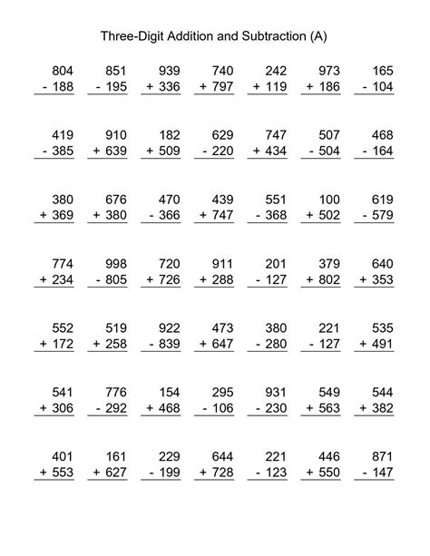 Year 3 Maths Worksheets Free And Printable Learning Printable 2nd