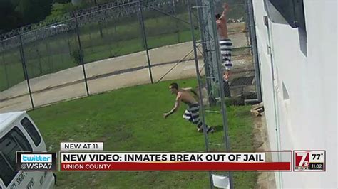 Video Inmates Escaping Union Co Jail Youtube