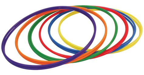 Plastic Hula Hoops 30 Pack Of 12 Chsh3 Champion Sports Outdoor