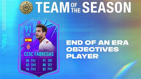 Fifa 22 Cesc Fabregas Eoae End Of An Era Objectives How To Complete