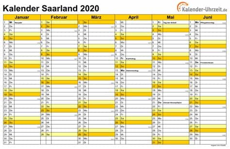 Im folgendem können sie unsere kalender 2021 zum ausdrucken kostenlos herunterladen. Feiertage 2020 Saarland + Kalender