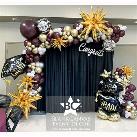Fit Collage Graduation Balloon Decor And Backdrop In Indialantic Fl