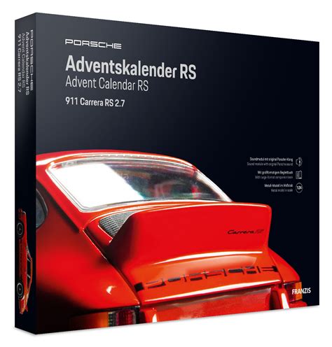 Porsche Advent Calendar 911 Carrera Rs Elferspot Shop Order Now