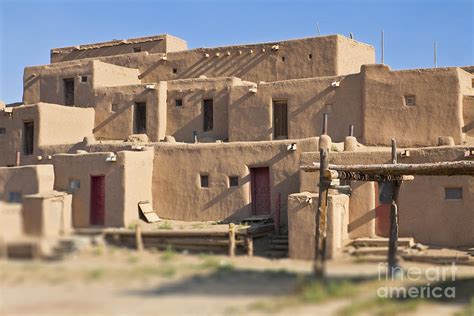 Adobe Buildings Of Taos Photograph By Bryan Mullennix Fine Art America